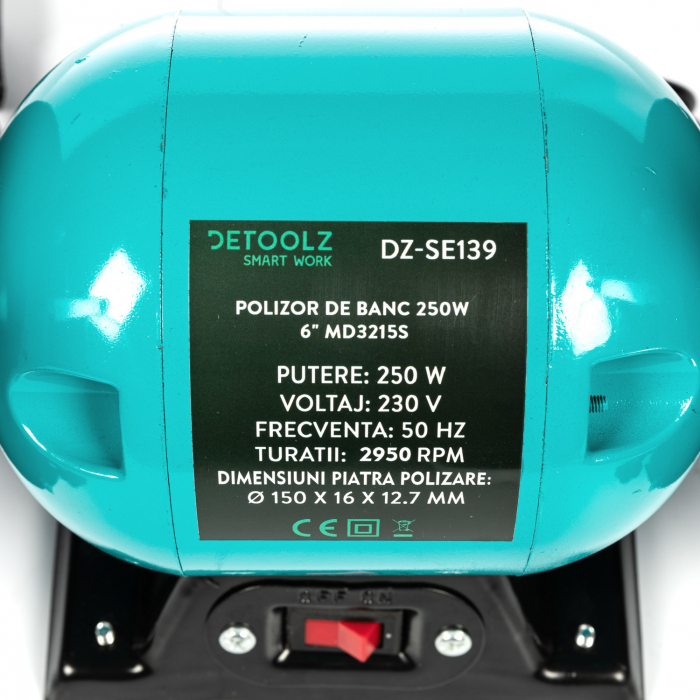 Polizor de banc 250W 6" MD3215S [3]