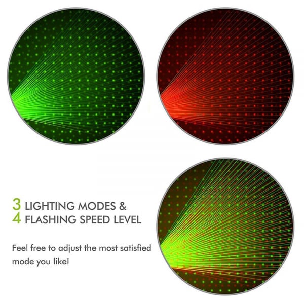 Proiector de exterior cu laser colorat si jocuri de lumini [2]