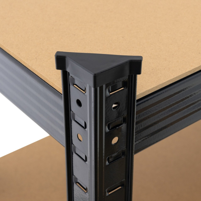 Raft Negru 70Wx30Dx150Hcm pentru depozitare din otel [3]