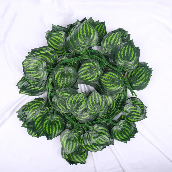 Set de 12 Ghirlande Artificiale de Frunze - Lungime Totală 2.4m pe Ghirlandă [6]