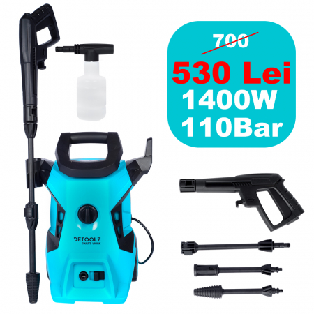 Aparate de spalat cu presiune - Aparat spalat cu presiune 110 bar 1400W