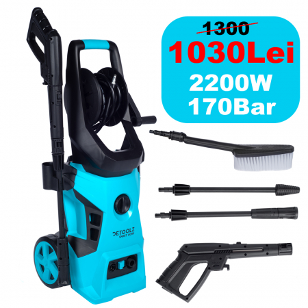 Aparate de spalat cu presiune - Aparat spalat cu presiune 170 bar 2200W