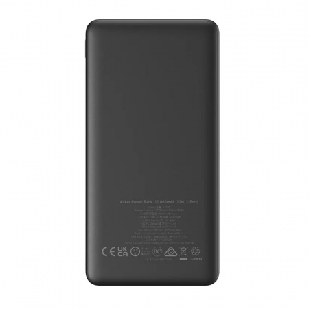 Baterie externa Power Bank PowerCore 324 (A1237G11) - USB, Type-C, Digital Display, 10000mAh, 12W - Black [1]