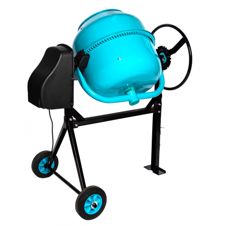 Betoniera Detoolz 160L, 1000W, cu roti si coroana de fonta [11]