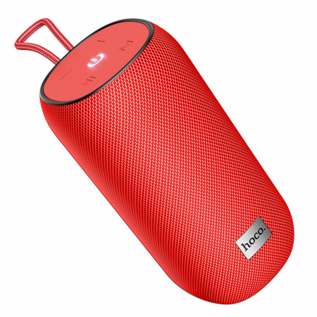 Boxe portabile - Boxa wireless portabila Hoco HC10, 5W, 1200mAh, rosu