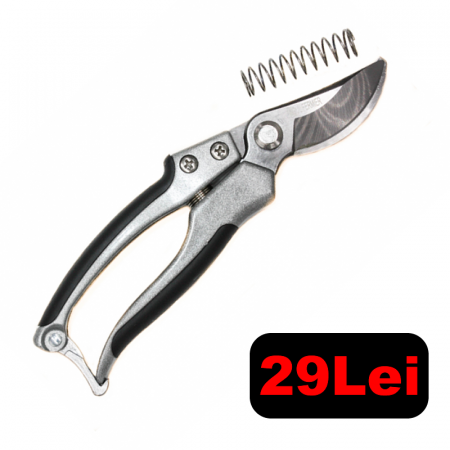 Foarfeci manuale de gradina - Foarfeca vie GRI+NEGRU Micul Fermier