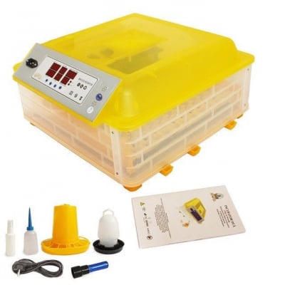 Gospodarie - Incubator Oua 48 Gaina sau 132 Prepelita, Complet Automat Temperatura, Umiditate, Intoarcerea Oua
