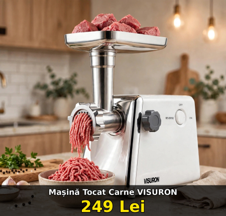 Produse - Masina tocat carne, 2 site incluse - 3000W