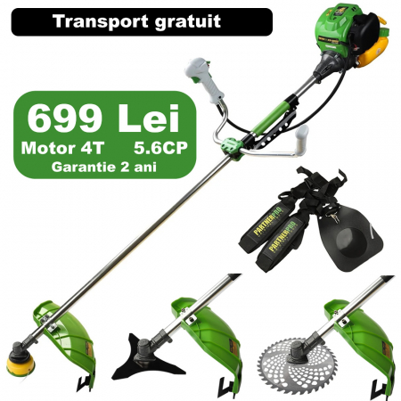 Motocoase de umar - Motocoasa pe benzina PartnerPro PP5600 , 4 T, 5.6CP, 52CC