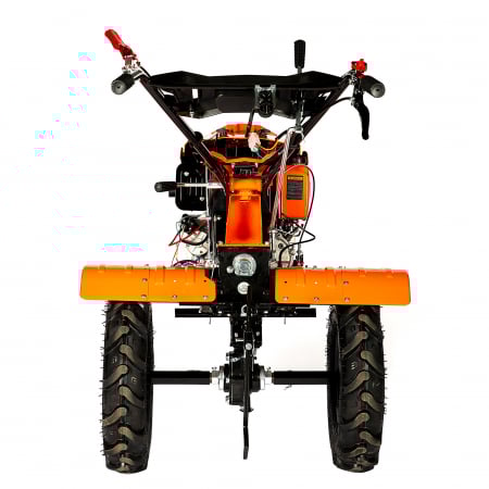 Motocultor Detoolz 11CP 418CC, motorina, 4T, 3 viteze, pornire electrica, cu roți [5]
