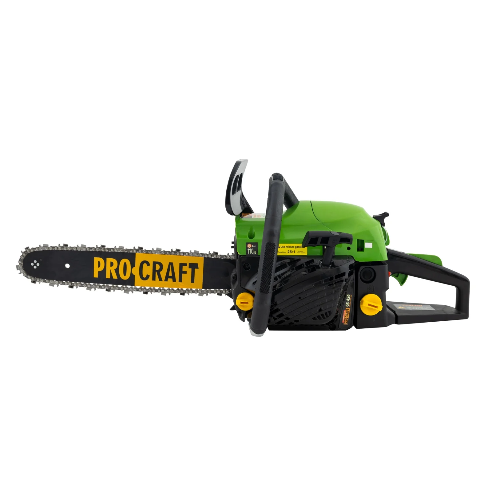 Motofierastrau (drujba) pe benzina PROCRAFT GS-450, 2 T 52 cc , 8000 rpm [1]