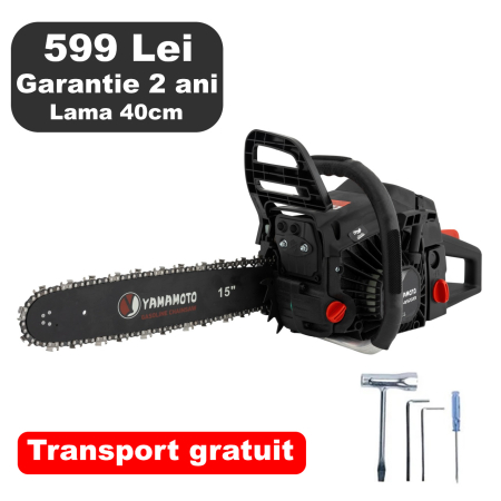 Motoferastraie cu lant - Motofierastrau (drujba) Yamamoto 4CP, lama 38cm