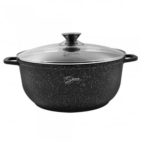 Oale si cratite gama Samus - Oala cu capac Samus, 28X12.5 cm, 6.5l – TOL28-OC, TOLEDO LINE