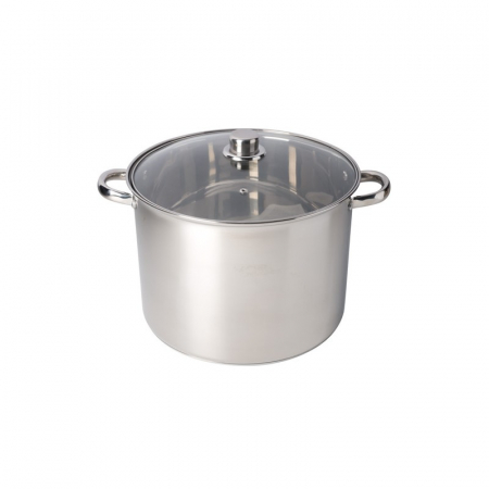 Oala din inox cu capac din sticla , 19.5 l , Grunberg GR2132 [2]