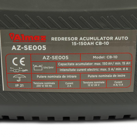 Redresor acumulator auto 30-150Ah CB-10 AZ-SE005 [4]