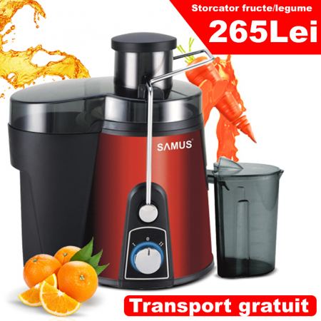Storcatoare - Storcator fructe, legume Samus TWISTER, recipient suc 450ml, recipient pulpa 1.2l