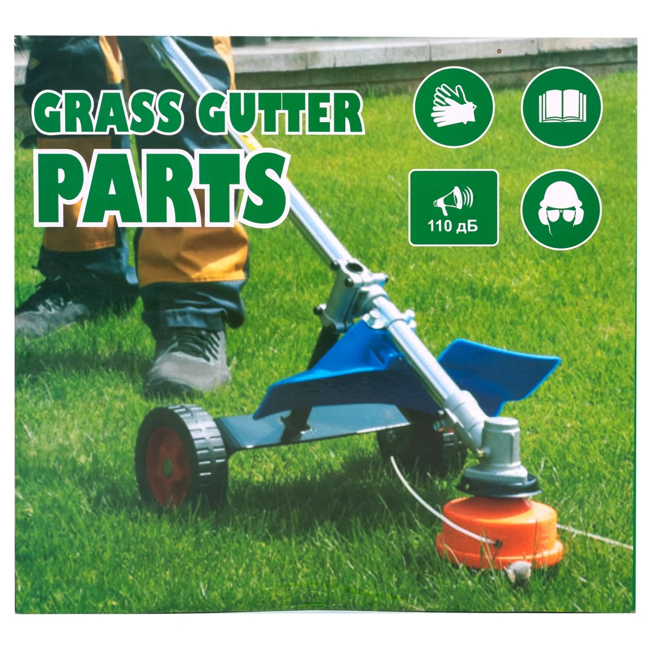 Accesorii motocoasa - Suport cadru cu roti pentru motocoase Ø28mm