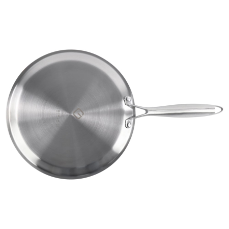 Tigaie din inox cu 3 straturi Grunberg, invelis anti-aderent honeycomb, Dimensiuni 28 X 2 cm, Capacitate 0.95 L, Grosime 2.2 mm, GR9228 [2]