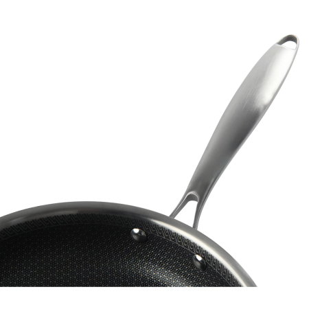 Tigaie din inox cu 3 straturi Grunberg, invelis anti-aderent honeycomb, Dimensiuni 28 X 5.5 cm, Capacitate 2.5 L, Grosime 2.2 mm, GR9828 [3]