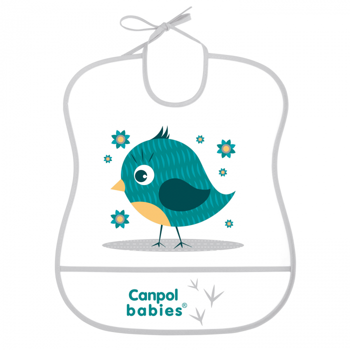 Baveta „Cute Animals“, Canpol babies®, fara BPA [1]