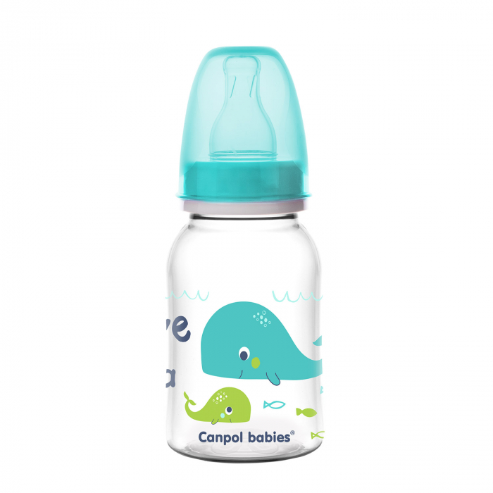 Biberon „Love & Sea“, Canpol babies®, polipropilena, 120 ml [1]