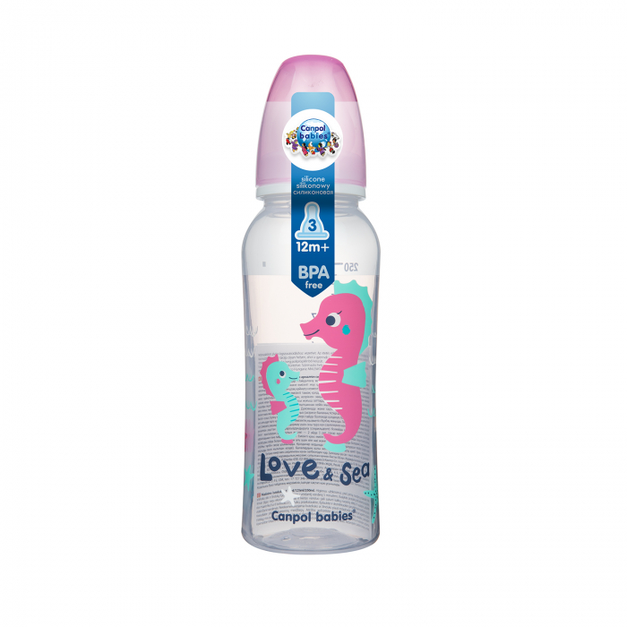 Biberon „Love & Sea“, Canpol babies®, polipropilena, 250 ml [2]