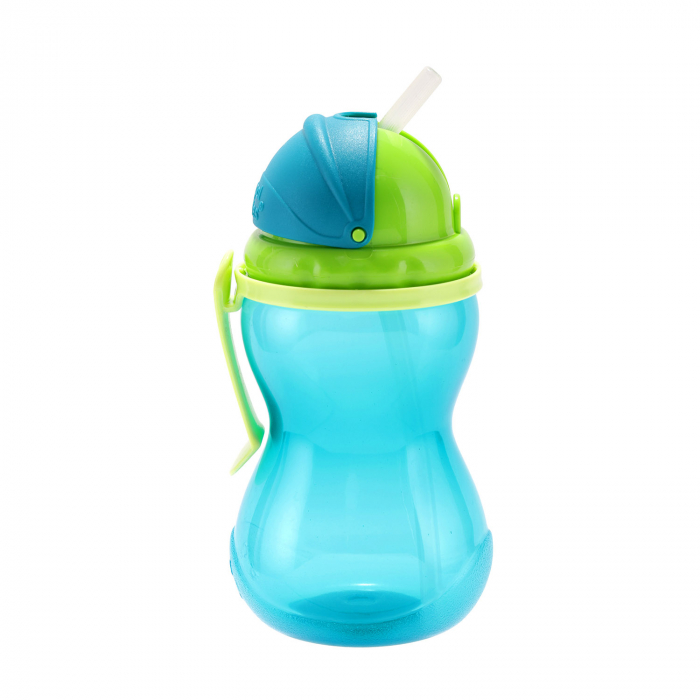 Canita sport cu pai retractabil si maner, Canpol babies®, fara BPA, 370 ml, albastru [3]
