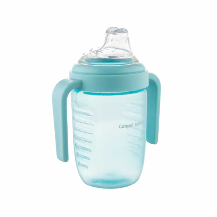 Canita anti-varsare, Canpol babies®, fara BPA, 220 ml, albastru [2]