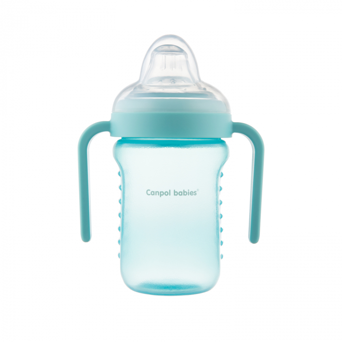 Canita anti-varsare, Canpol babies®, fara BPA, 220 ml, albastru [5]