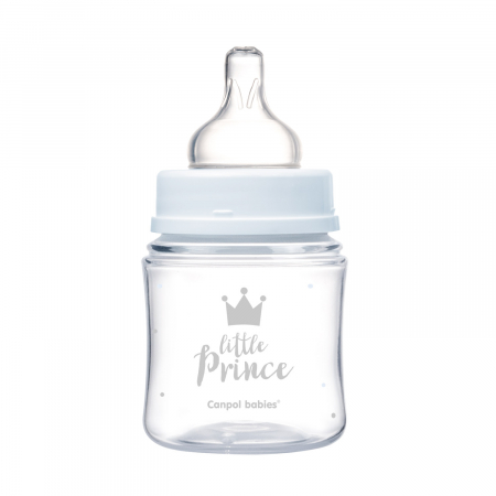 Biberon anticolici gat larg „Royal Baby“, polipropilena, 120 ml [1]