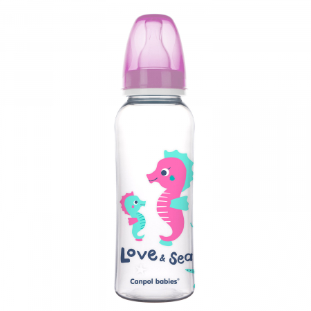 Biberon „Love & Sea“, Canpol babies®, polipropilena, 250 ml [0]