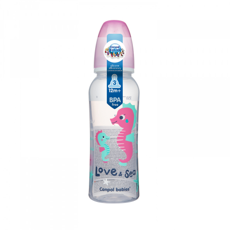Biberon „Love & Sea“, Canpol babies®, polipropilena, 250 ml [1]