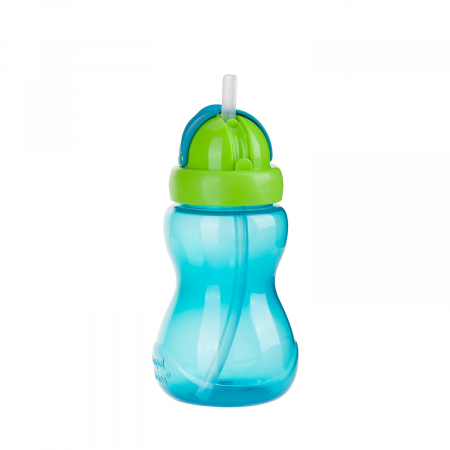 Canita sport cu pai retractabil, Canpol babies®, fara BPA, 270 ml, albastru [0]