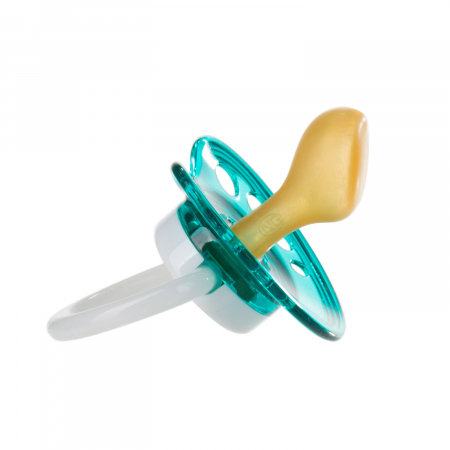 Suzeta „Toys“ cu inel fosforescent si tetina ortodontica latex, fara BPA, 6-18 luni [1]