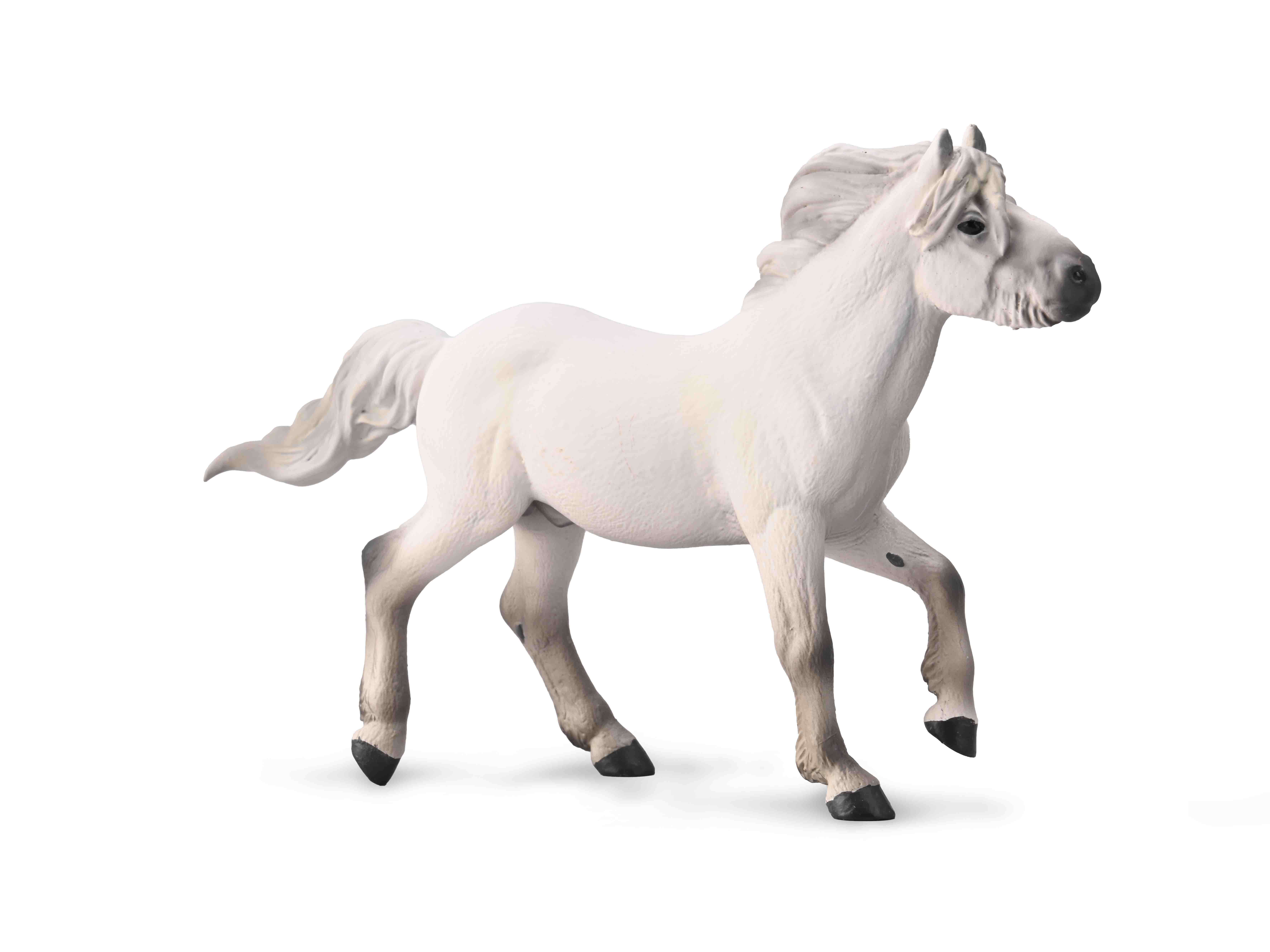 Játékok 2 éves kortól - Collecta Figurina pictata manual armasar Yakutian Gri