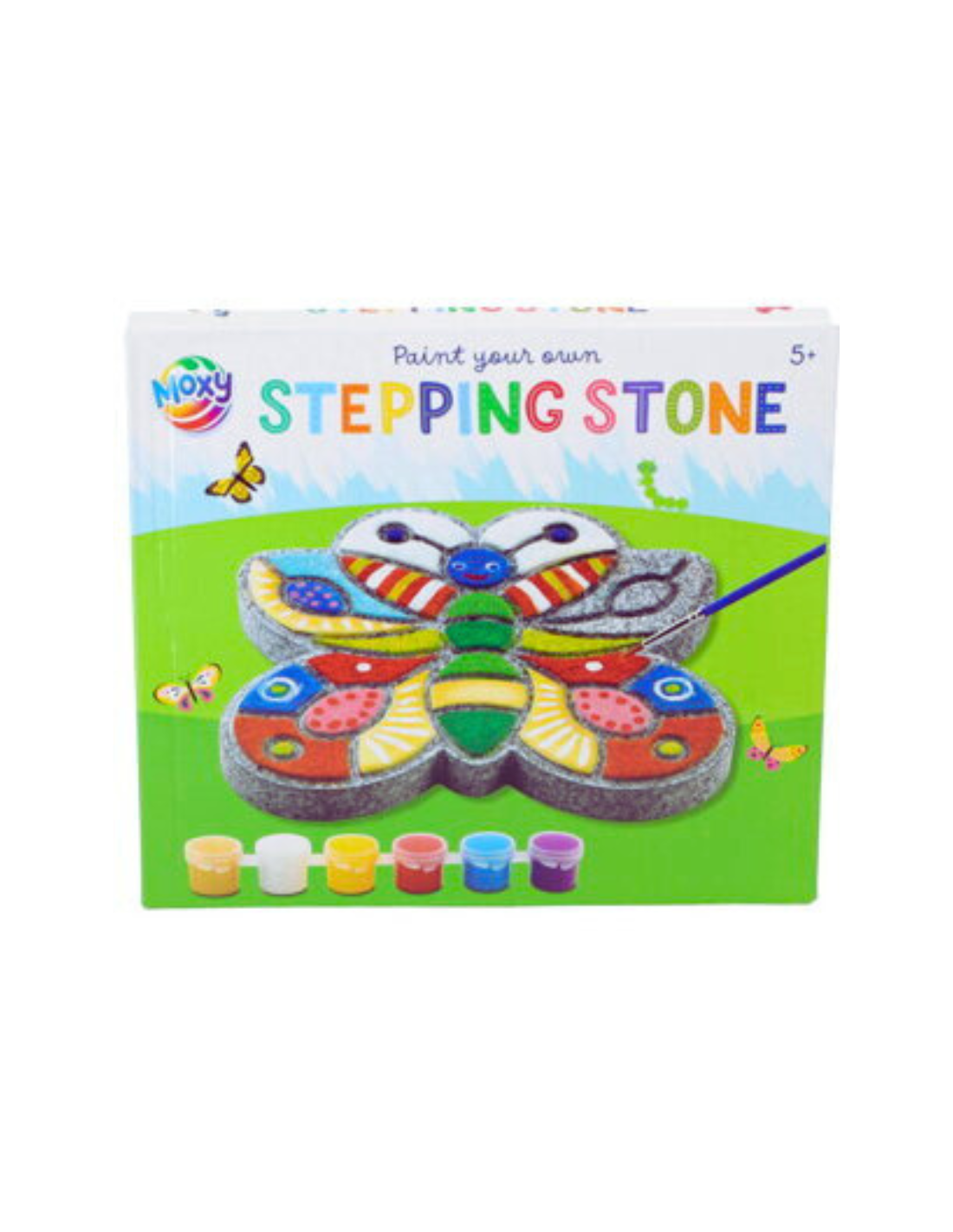 Oktató játékok - Set pictura pe piatra - Fluturas