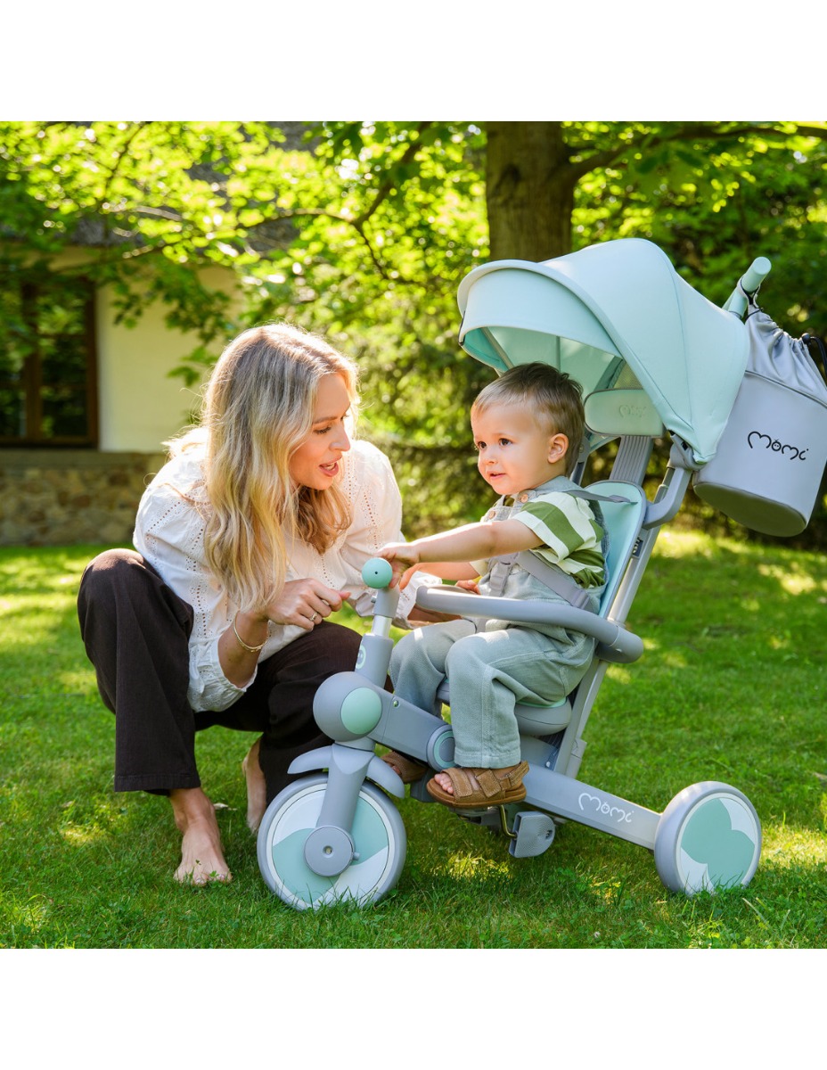 Oktató játékok - Tricicleta transformabila 4in1 Momi, Solivia - Green