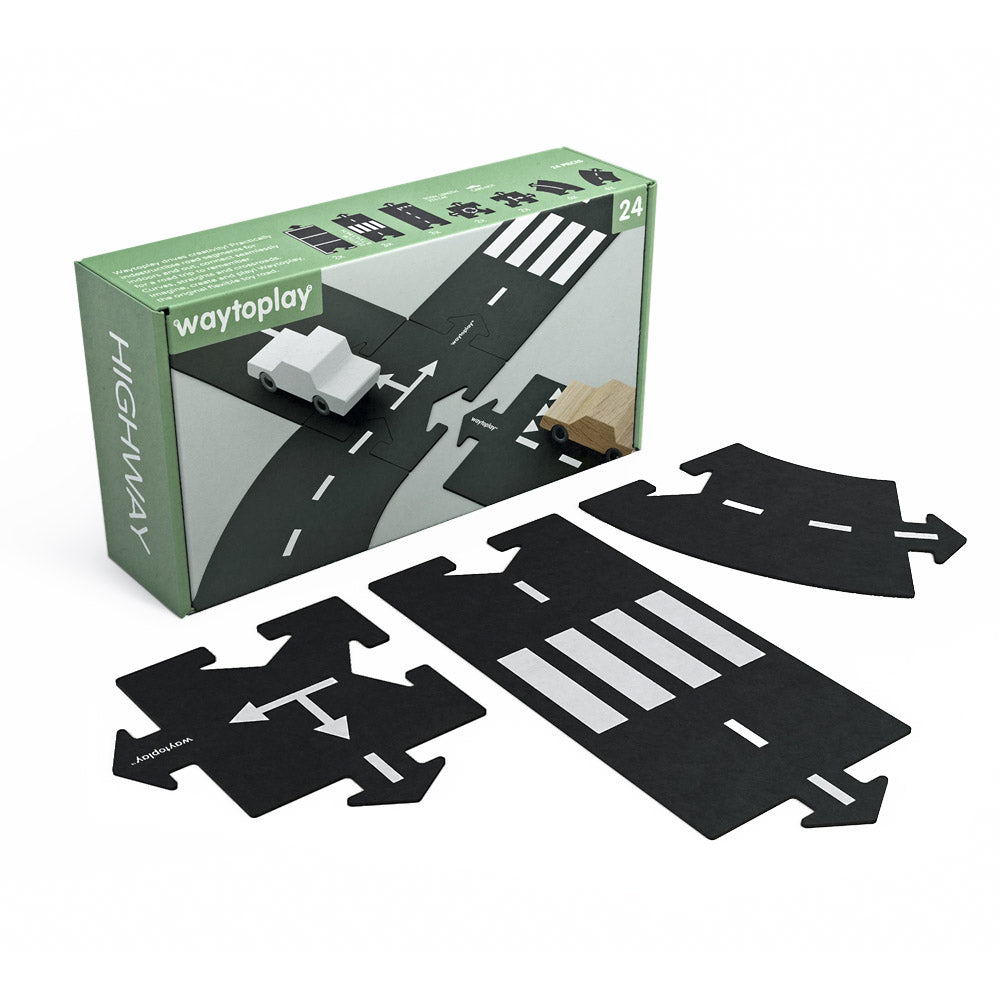 Akciók - Traseu auto jucarie Highway - Sosea auto flexibila de jucarie  Waytoplay - Highway Waytoplay