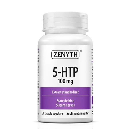 5-htp 30 cps, cresterea serotoninei, recomandat in depresie, insomnie, anxietate [1]