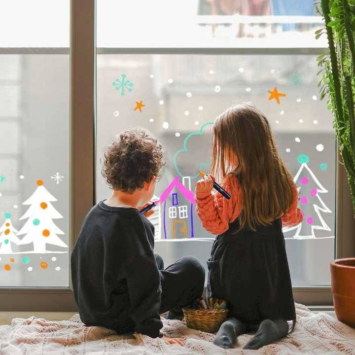 SUPERPETIT-6 Markere lavabile pentru Ferestre si Oglinzi [5]