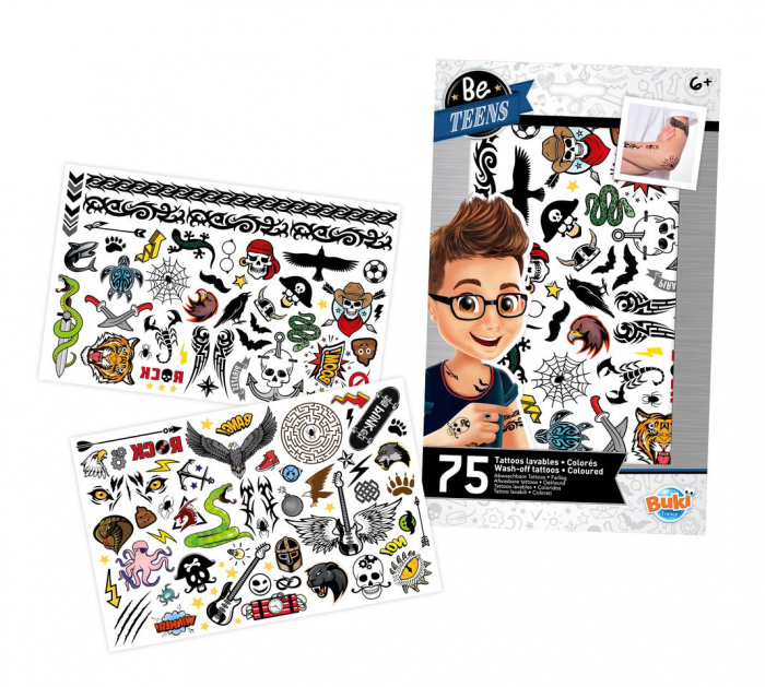Buki France-75 Tatuaje - Set creativ pentru baieti [6]