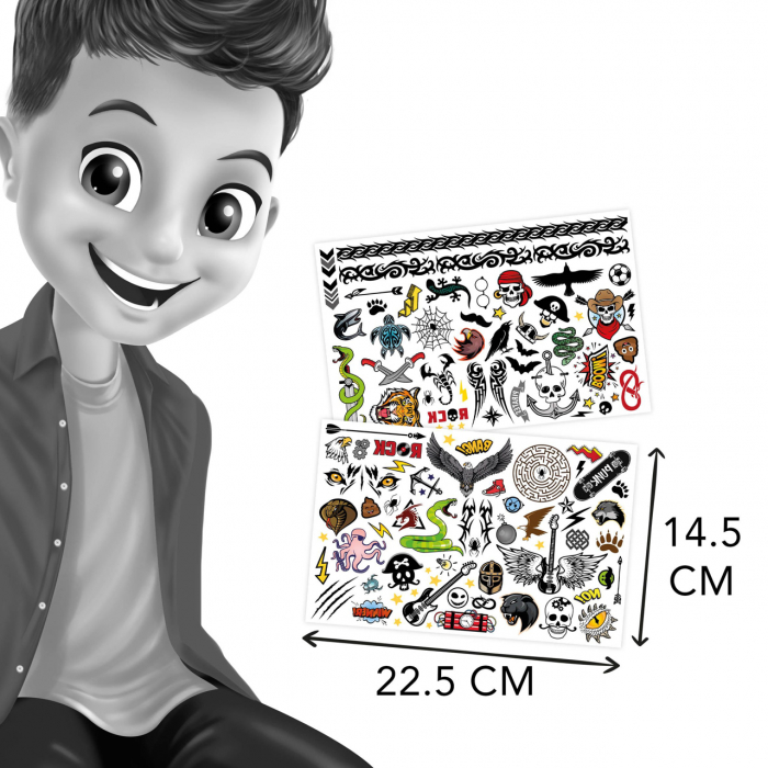 Buki France-75 Tatuaje - Set creativ pentru baieti [3]