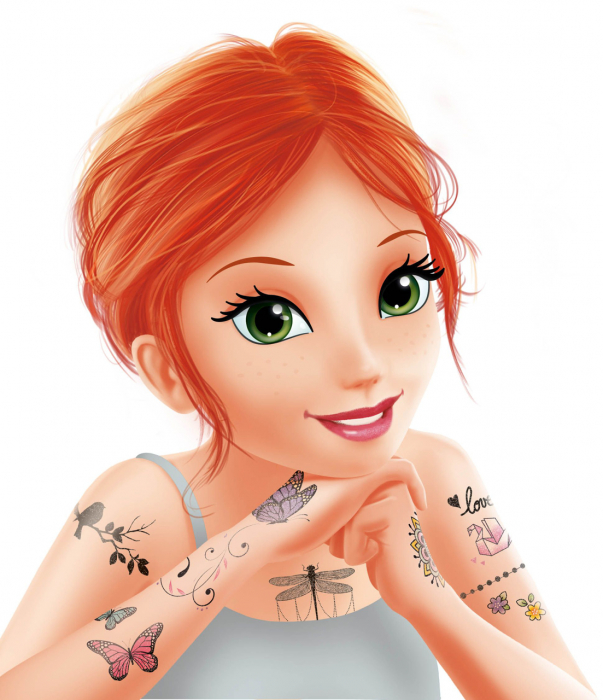 Buki France-75 Tatuaje - Set creativ pentru fete [4]