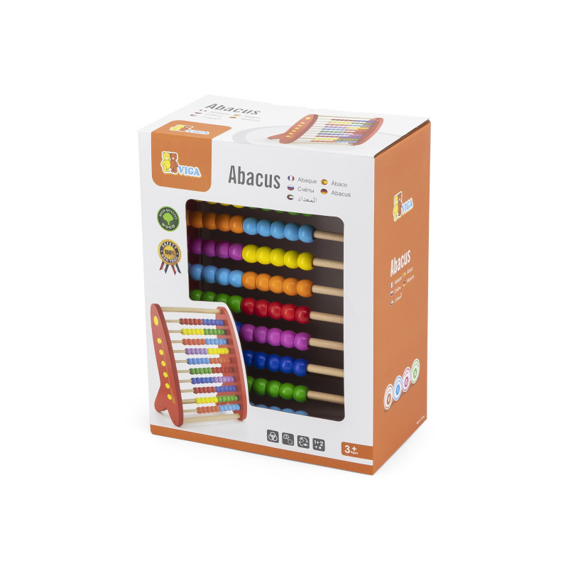 Abac colorat din lemn, Viga [2]
