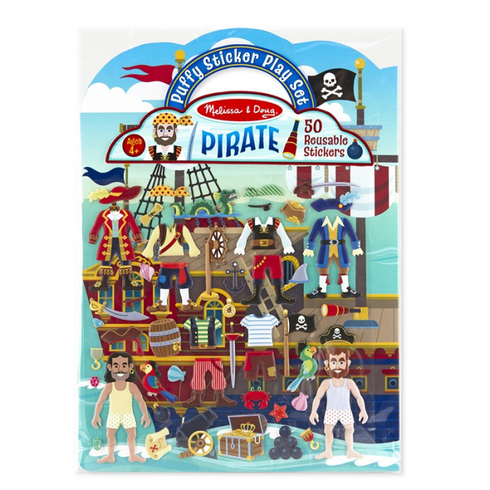 Melissa & Doug Abtibilduri pufoase Piratii Melissa and Doug [1]