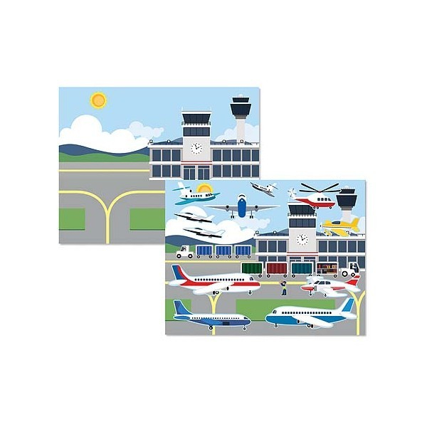 Melissa & Doug Abtibilduri reutilizabile Vehicule Comunitate Melissa and Doug [2]