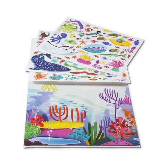 Melissa & Doug Abtibilduri reutilizabile Viata acvatica [5]