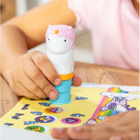 Activitati cu autocolante Sticker WOW Unicorn [4]