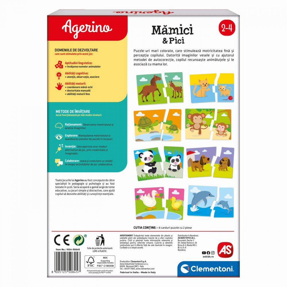 Agerino Joc Educativ Mamici Si Pici  [7]