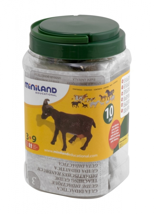 Miniland-Animale-domestice-cu-puii-set-de-10-figurine-Miniland [3]